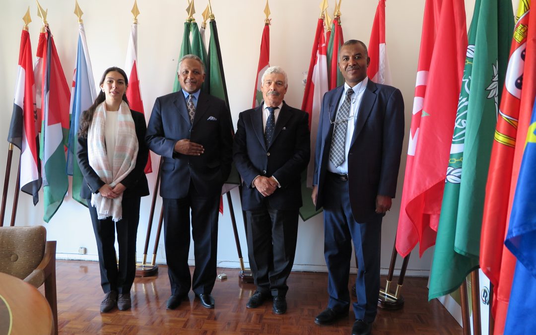 Visita de Cortesia de Sua Excelência o Embaixador da República do Sudão em Paris