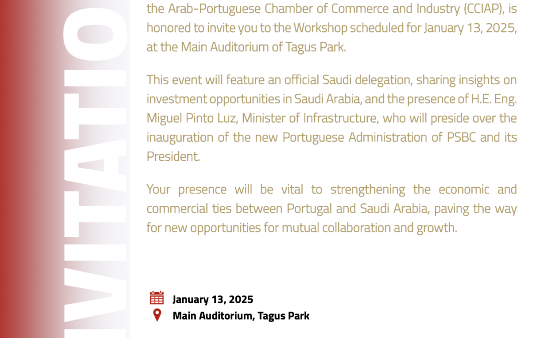 WORKSHOP – Portuguese Saudi Business Council (PSBC)